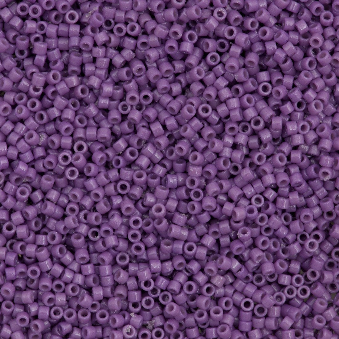 25g Miyuki Delica Seed Bead 11/0 Duracoat Dyed Opaque Dark Orchid DB2139