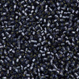 Miyuki Delica Seed Bead 11/0 Duracoat Dyed Silver Lined Prussian Blue 2-inch Tube DB2167