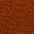 Miyuki Delica Seed Bead 11/0 Duracoat Opaque Dyed Orange Rust 2-inch Tube DB2352