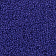 Miyuki Delica Seed Bead 11/0 Duracoat Opaque Dyed Violet Blue 2-inch Tube DB2359