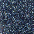 25g Miyuki Delica seed bead 11/0 Fancy Inside Dyed Anchor Grey DB2387