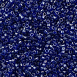 25g Miyuki Delica Seed Bead 11/0 Inside Dyed Color Purple Cobalt DB277