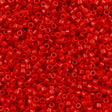 100g Miyuki Delica seed bead 11/0 Opaque Red DB723