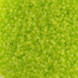 25g Miyuki Delica Seed Bead 11/0 Matte Transparent Peridot DB766