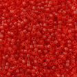 25g Miyuki Delica Seed Bead 11/0 Matte Transparent Dyed Watermelon DB779