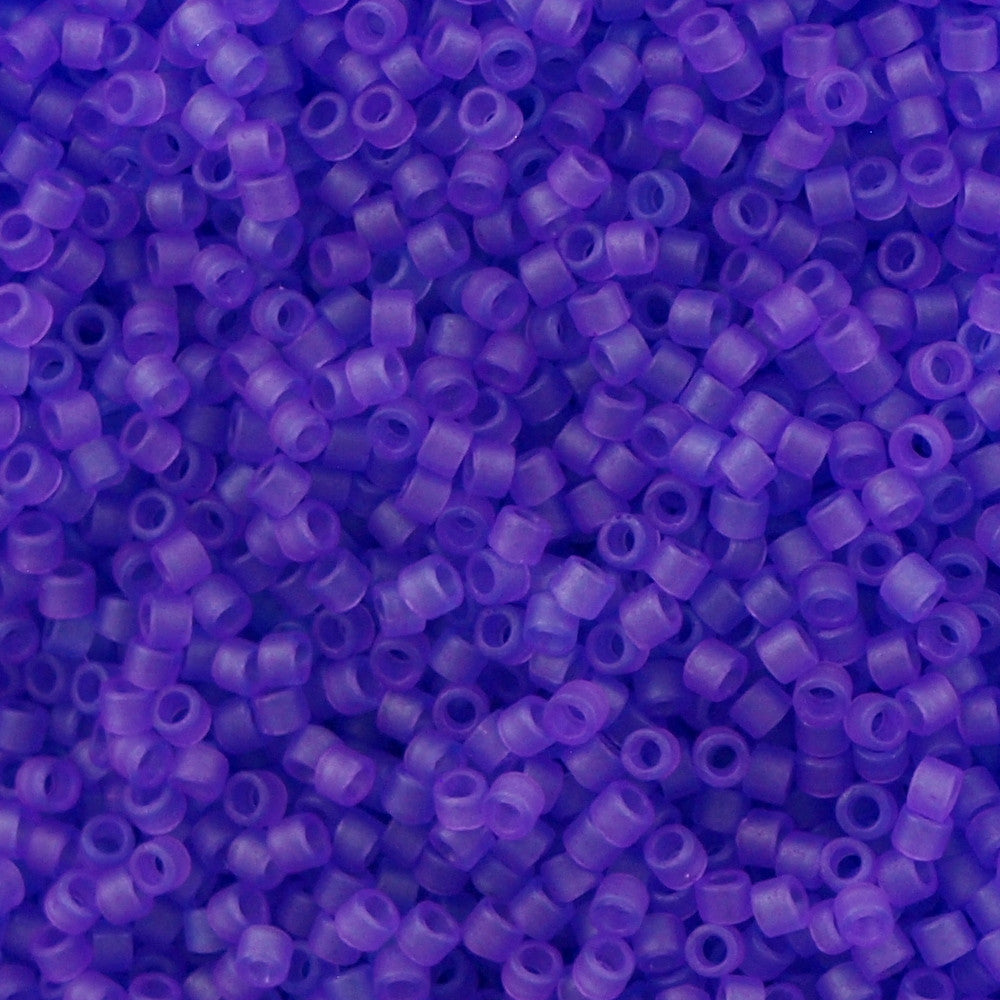 Miyuki Delica Seed Beads 11/0 Light Purple Ceylon DB249 7.2 Grams