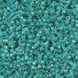 Miyuki Delica Seed Bead 11/0 Inside Dyed Color Aqua 2-inch Tube DB79