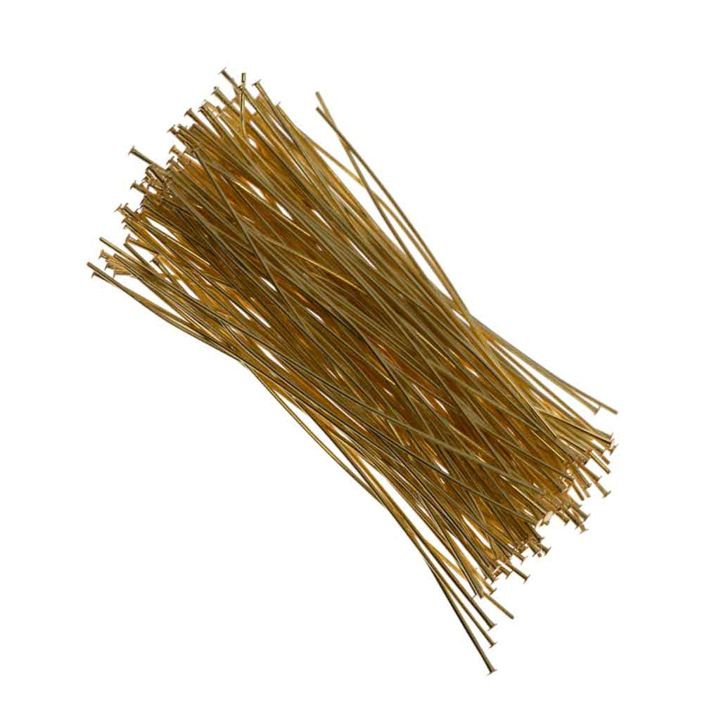 Headpin 2 inch Gold Plated 24ga 144pcs