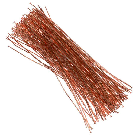 Headpin 4 inch Copper Plated 21ga 144pcs