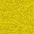 50g Miyuki Round Seed Bead 11/0 Opaque Yellow (404)