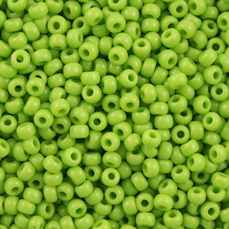 Miyuki Round Seed Bead 11/0 Opaque Lime 22g Tube (416)