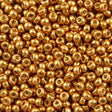 Miyuki Round Seed Bead 6/0 Duracoat Galvanized Yellow Gold 20g Tube (4203)