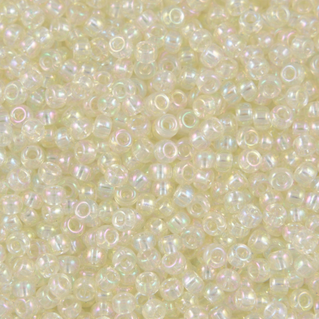 Miyuki Round Seed Bead 8/0 Ivory Gold Luster 22g Tube (2442)