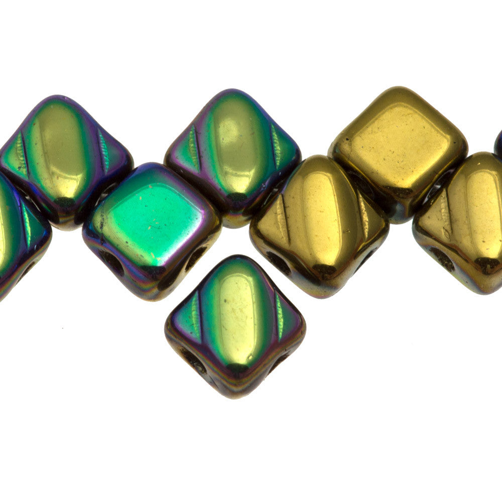 Buy Accented Multi-color 8 mm Glass Crystal Beads - 60 per pack