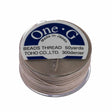 Toho One-G Nylon Beige Thread 50 yard bobbin