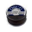 Toho One-G Nylon Brown Thread 50 yard bobbin