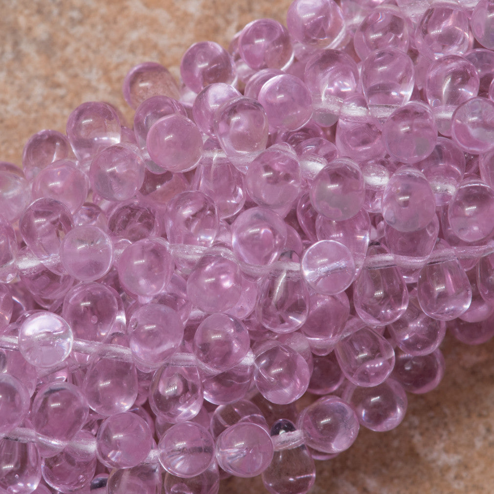 90 Czech 6x4mm Tear Drop Alexandrite Beads (20210)