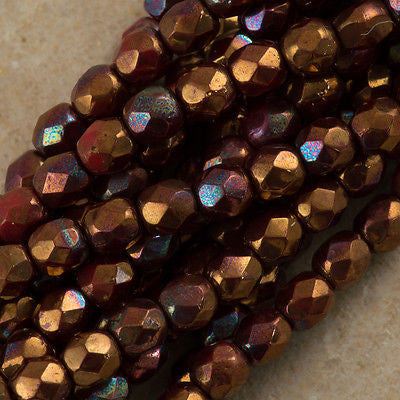 Natural Hematite Beads Mirror Polish Round 8mm 37233