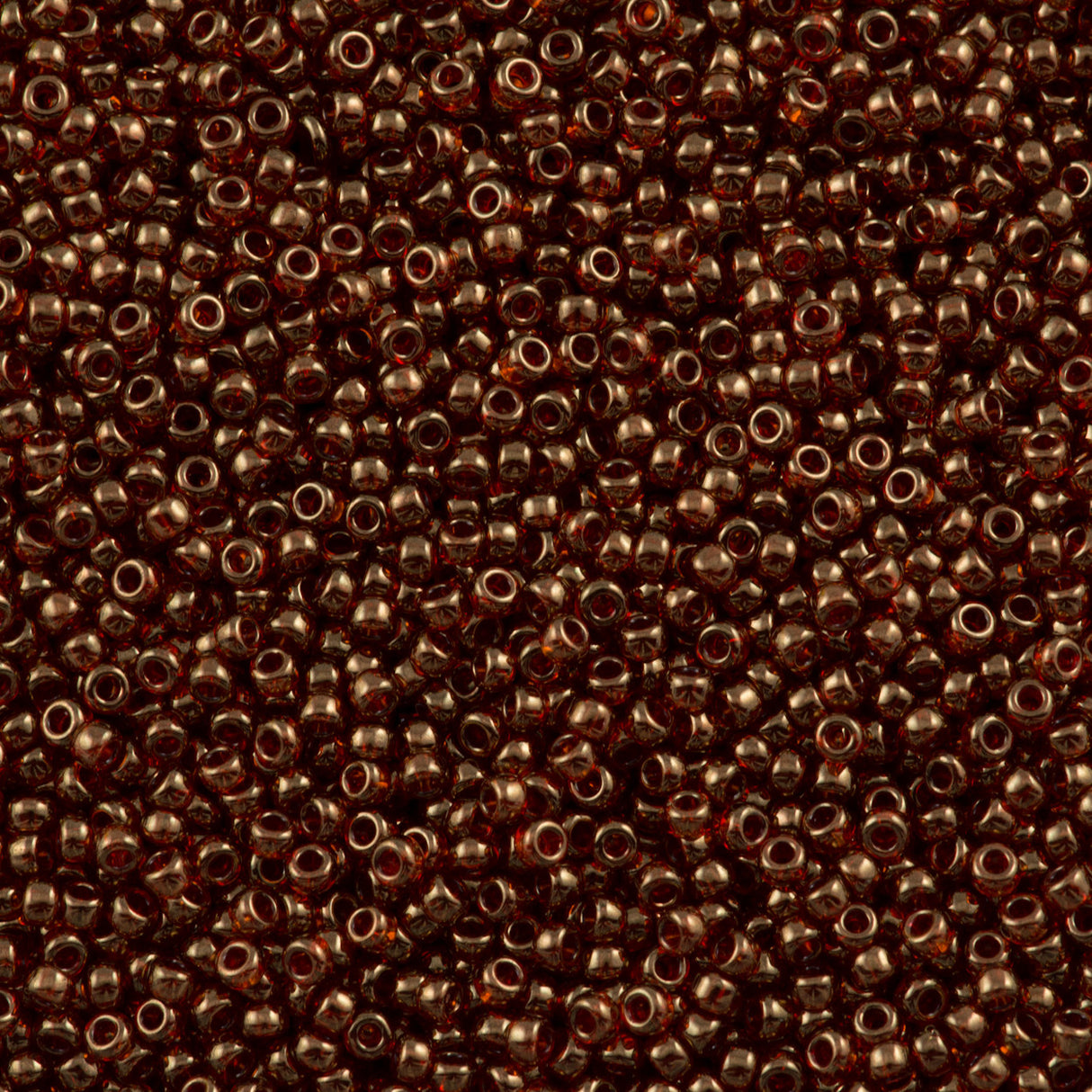 Toho Round Seed Bead 11/0 Gold African Sunset Luster 2.5-inch Tube (329)