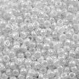 Toho Round Seed Beads 6/0 Opaque Pearl Luster 2.5-inch tube (121)