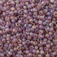 50g toho Round Seed Bead 8/0 Transparent Matte Light Amethyst AB 30g (166F)