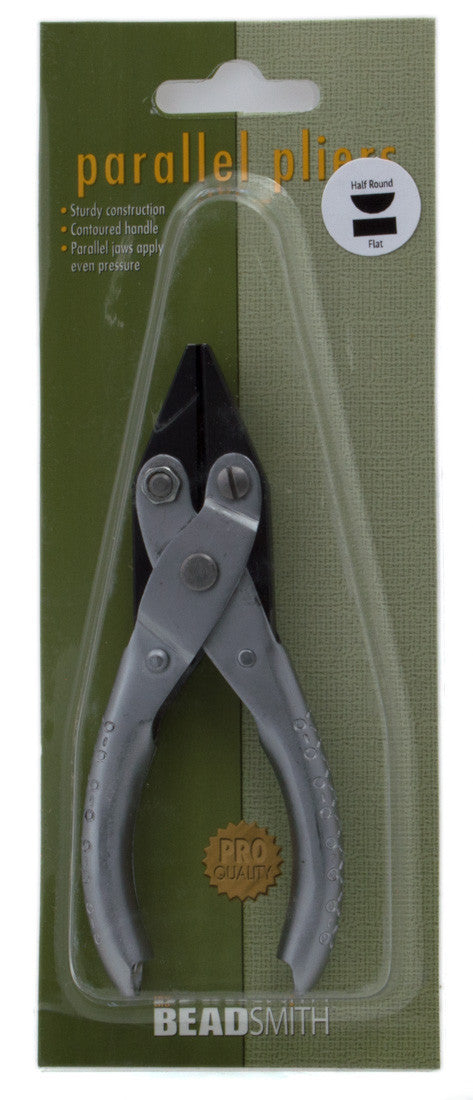 Half Round/Half Flat Nose Parallel Pliers