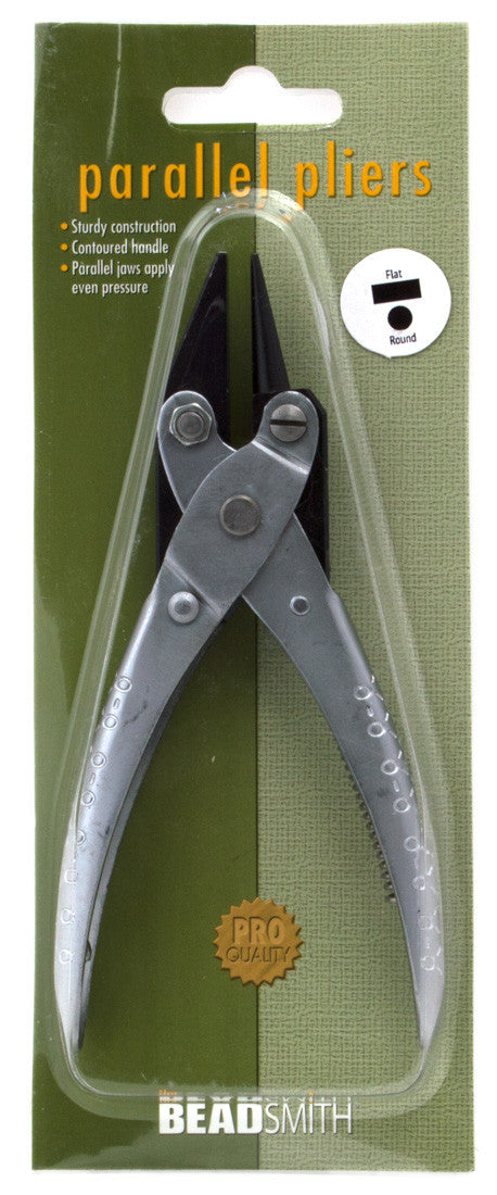 Round/Flat Nose Parallel Pliers with Spring