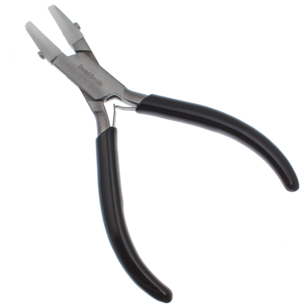 Chain Nose Nylon Jaw Pliers with double leaf spring