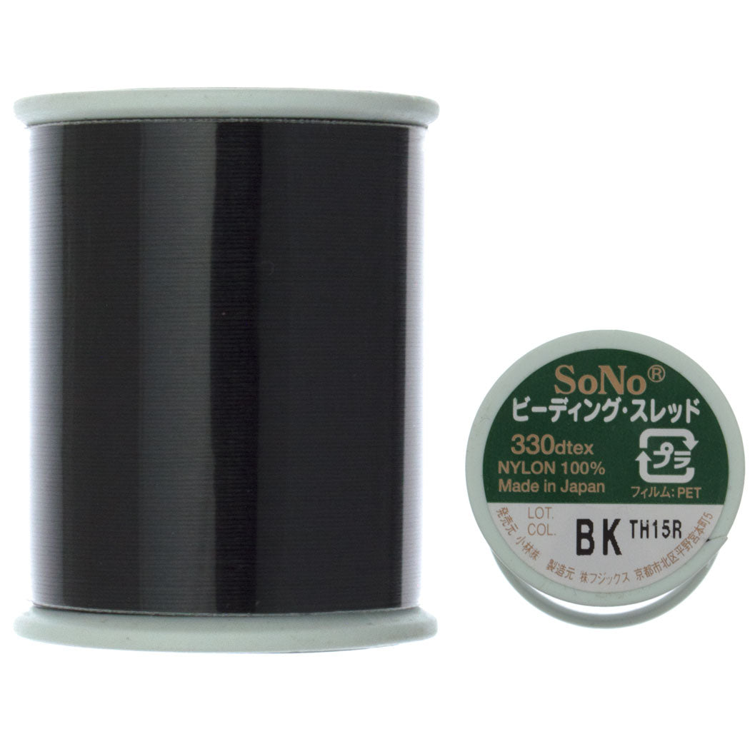 SoNo Black Beading Thread 100 Meter