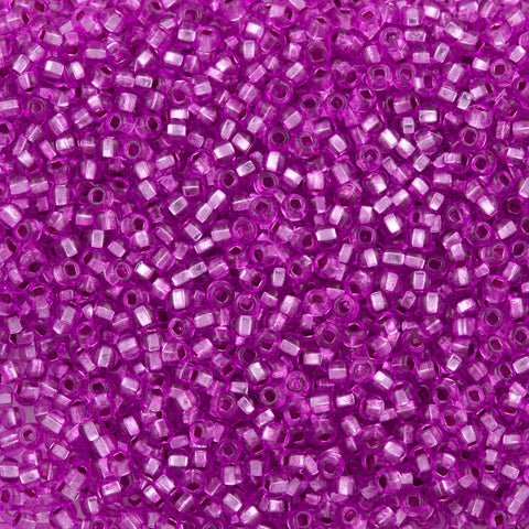 Multi-Strand Czech Glass Seed Beads in Dark Pink – Beads by Beverly