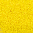 50g Czech Seed Bead 10/0 Opaque Terra Intensive Yellow (16A86)