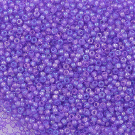 Czech Seed Bead 10/0 Transparent Mauve AB (41123)