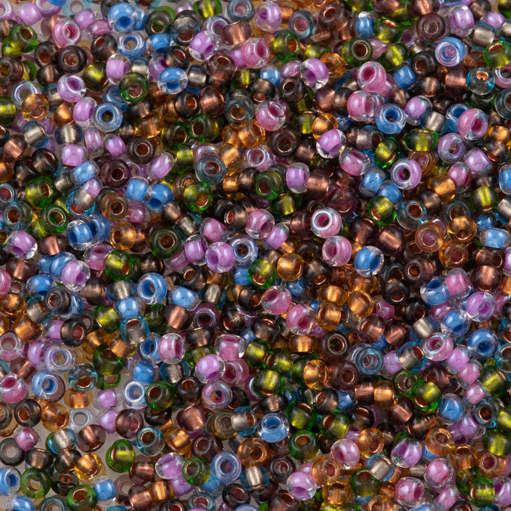 Czech Seed Bead 10/0 Garden Iris Mix 20g Tube