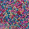 Czech Seed Bead 10/0 Metallic Rainbow Mix 20g Tube