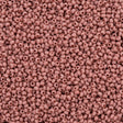 Czech Seed Bead 10/0 Opaque Dusty Rose Matte (07303M)