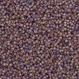 Czech Seed Bead 10/0 Transparent Light Amethyst Matte AB (21010M)