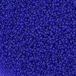 Czech Seed Bead 10/0 Transparent Dark Blue Matte (30080M)