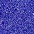 Czech Seed Bead 10/0 Transparent Sapphire Matte AB (31050M)