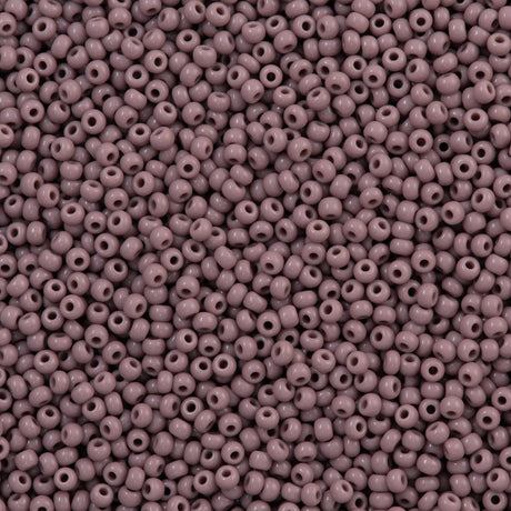 Czech Seed Bead 10/0 Opaque Light Purple (23020)