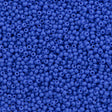 Czech Seed Bead 10/0 Opaque Medium Blue (33040)