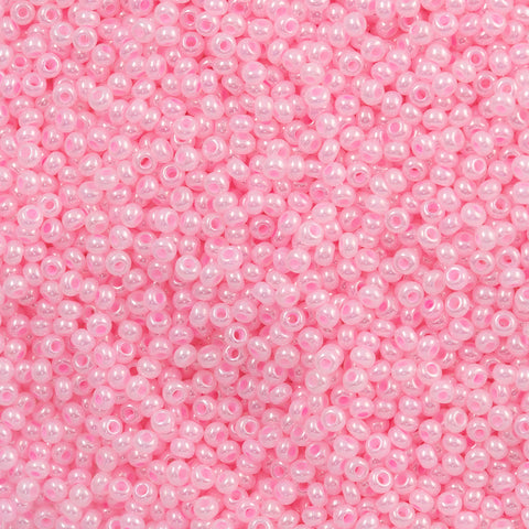 Czech Seed Bead 8/0 Opaque Light Red 50g (93170)