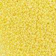 Czech Seed Bead 10/0 Dyed Yellow Ceylon (37186)