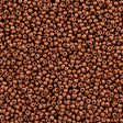 Czech Seed Bead 11/0 Metallic Dyed Copper 2-inch Tube (01770)