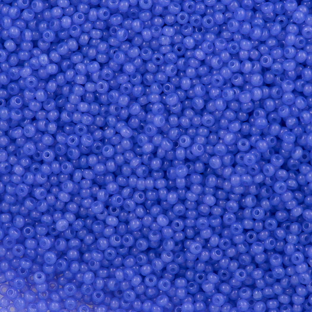 Czech Seed Bead 11/0 Solgel Tanzanite Opal (02631)