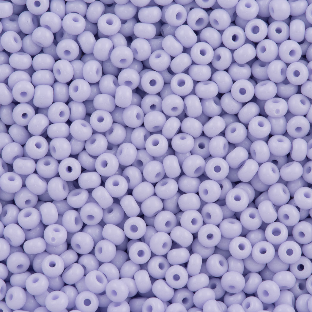 Czech Seed Bead 6/0 Opaque Lilac 50g (23420)