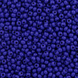 Czech Seed Bead 6/0 Opaque Blue 2-inch Tube (33060)