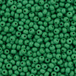 Czech Seed Bead 6/0 Opaque Green (53250)