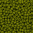 Preciosa Seed Bead 6/0 Opaque Olive (53430)