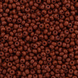 Czech Seed Bead 6/0 Opaque Brick Red 2-inch Tube (93300)