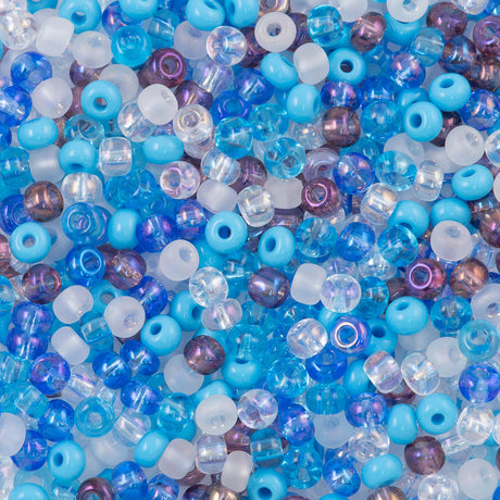 Czech Seed Bead 6/0 Mix Serenity 50g (MIX08)